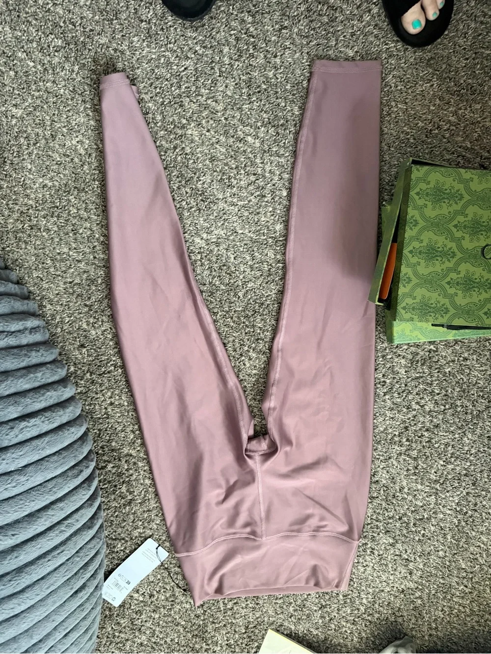 Mushrooom High-Waist Leggings 7/8 Alo women’s large nwt